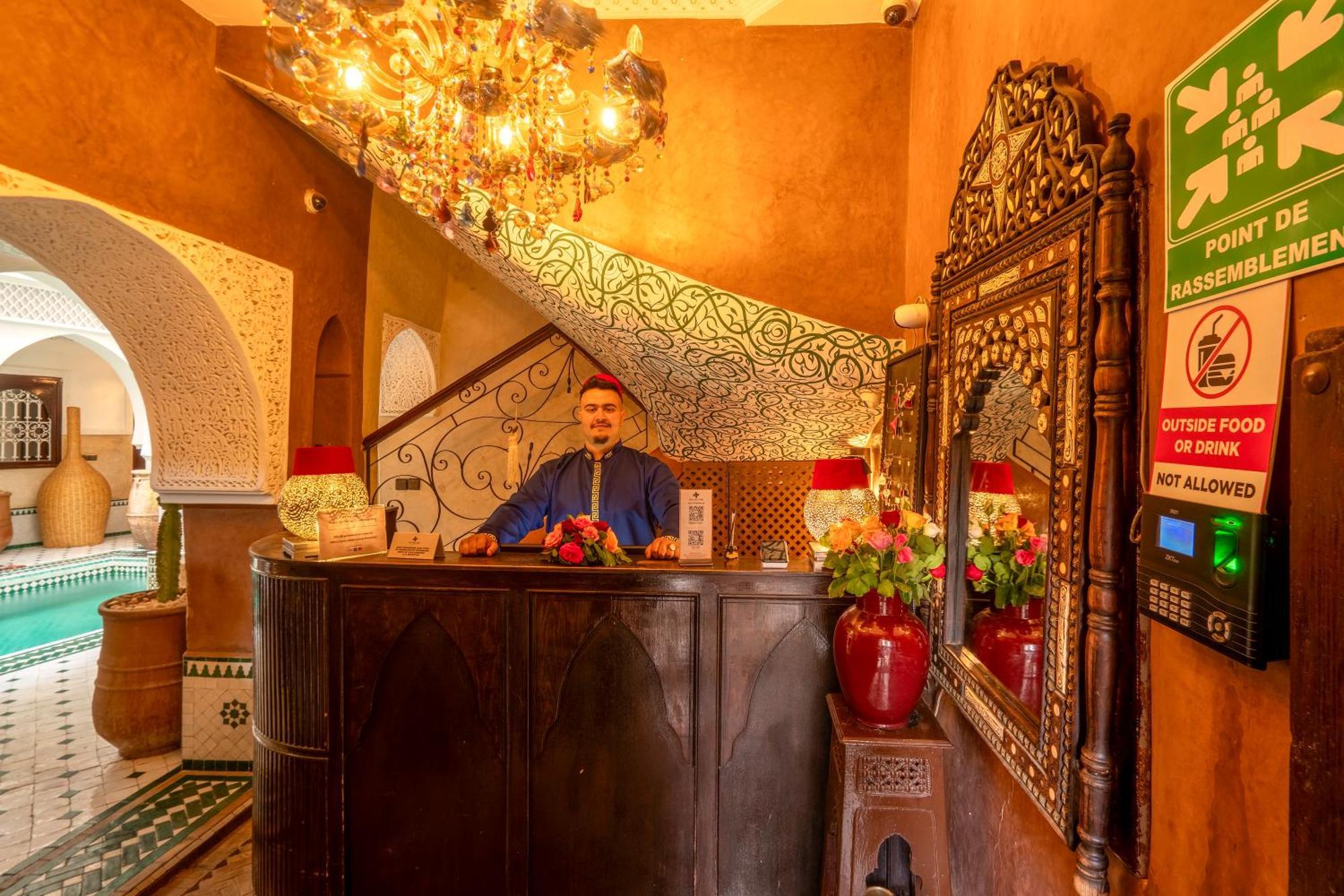 Riad Flamme D'Orient & Spa Марракеш Экстерьер фото